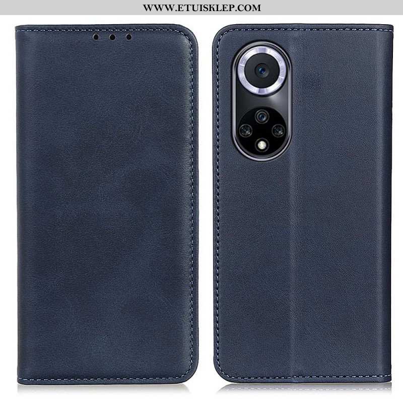 Etui Na Telefon do Honor 50 Etui Folio Elegancka Dwoina Skórzana